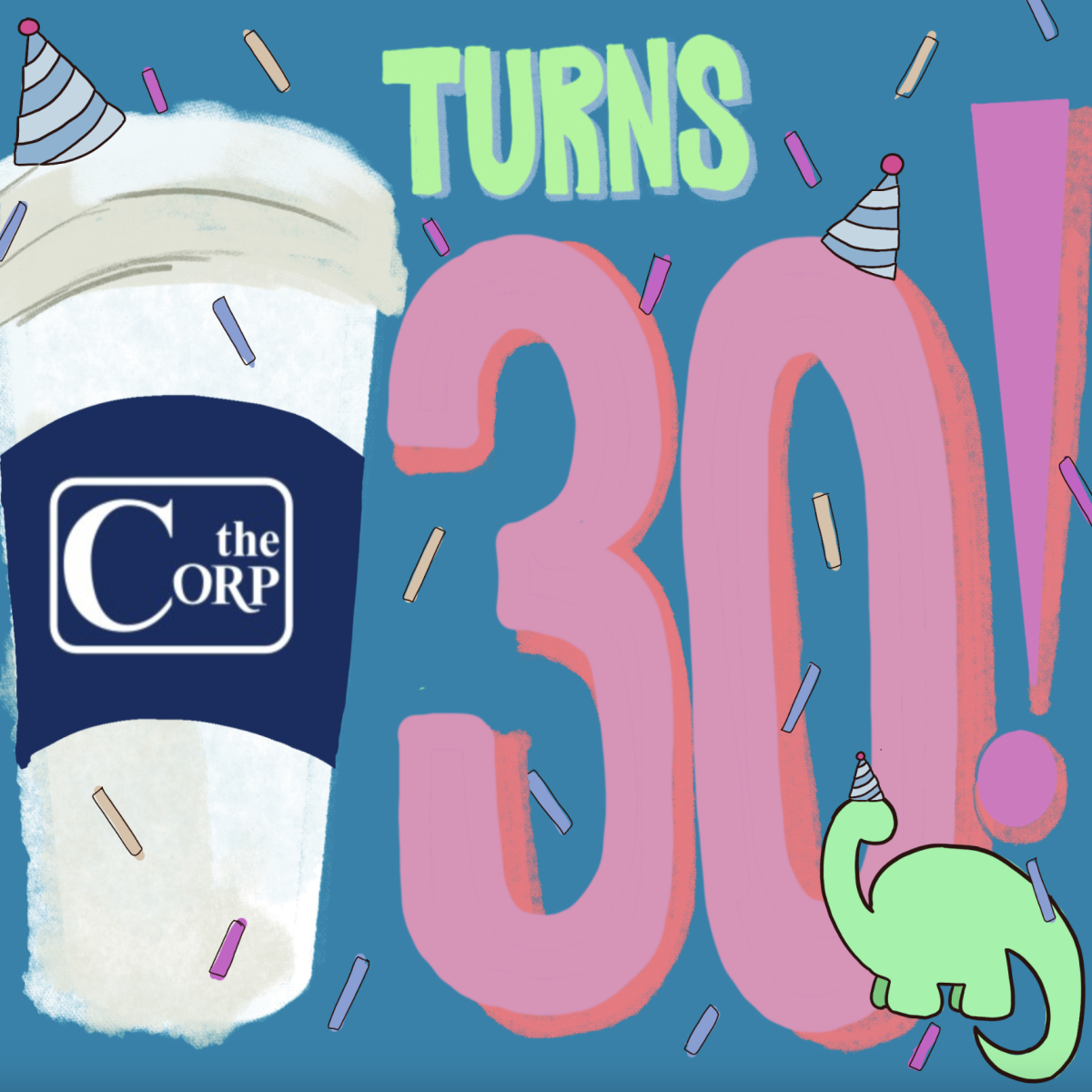 Aria Zhu/The Hoya | The Corp celebrated the 30th anniversary of Uncommon Grounds, whose opening in 1994 marked the beginning of student-run coffee services on campus. 